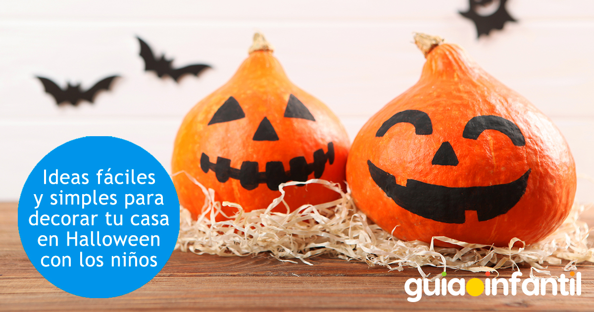 Ideas simples de Halloween para niños