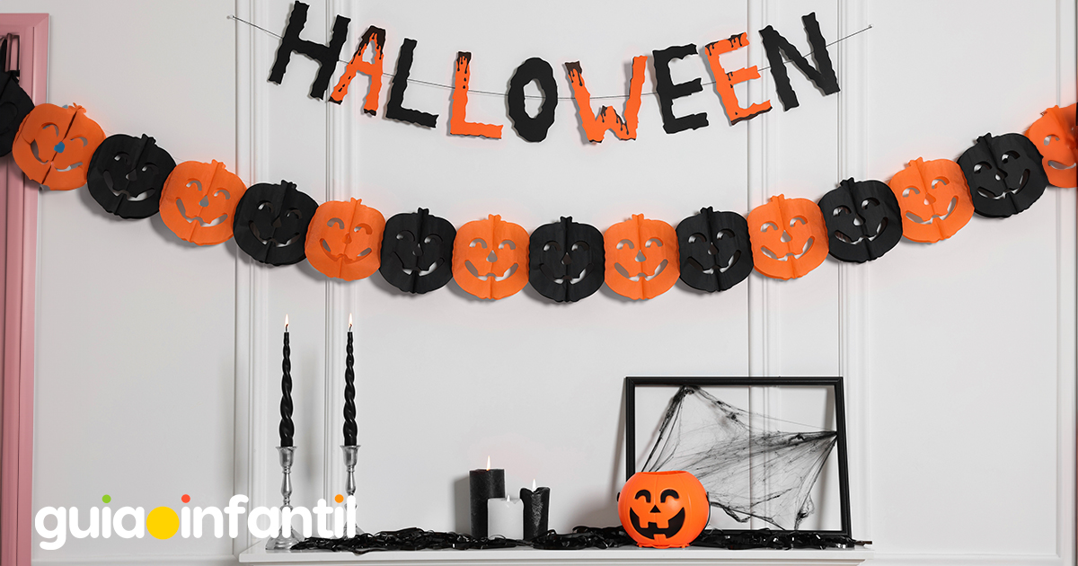 Decoración de calabazas para niños