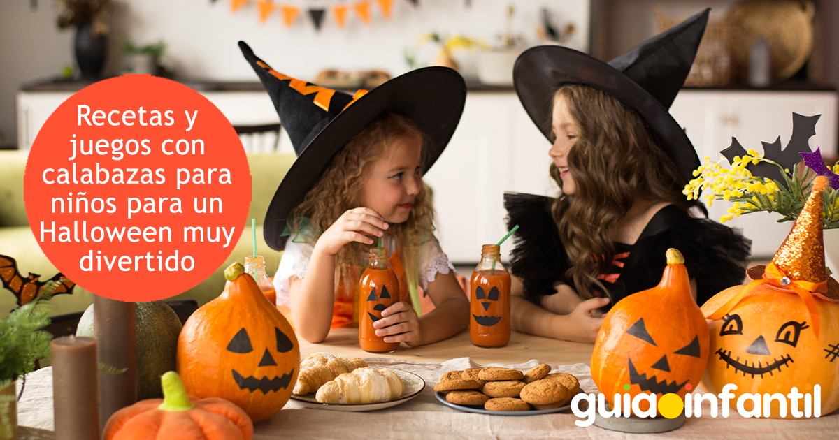 Recetas y juegos de Halloween para niños