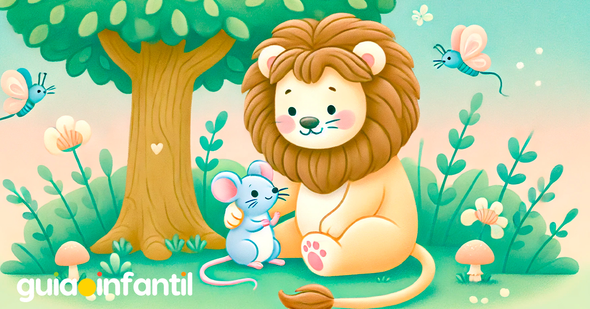 Leyenda griega del león y el ratón