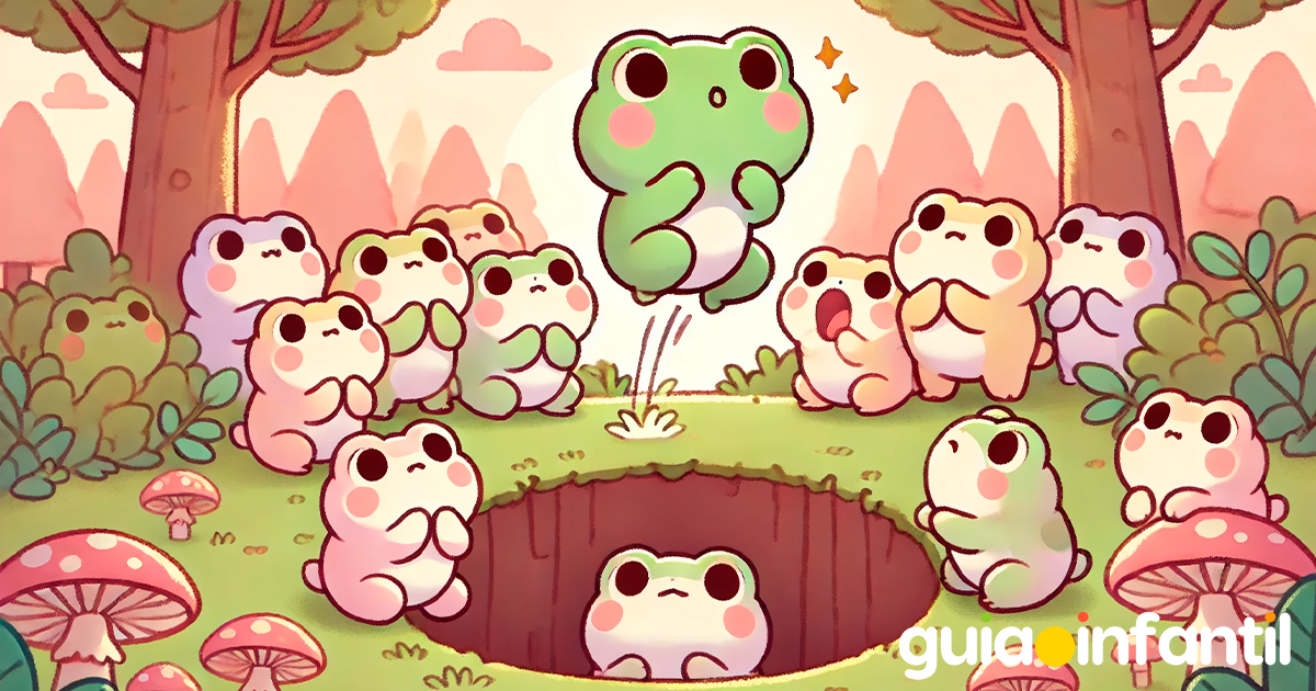 Fábula, La rana sorda para niños