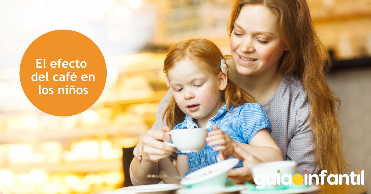 El efecto del café en los niños