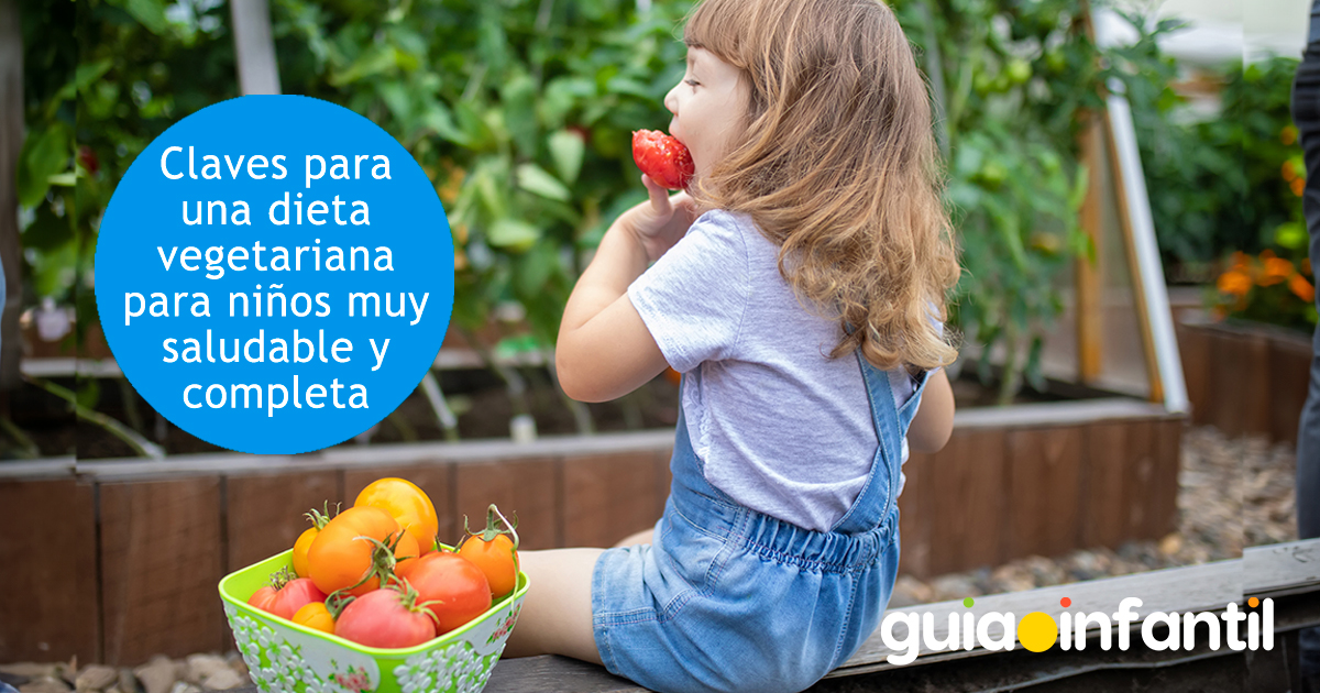 Claves para una dieta vegetariana para niños