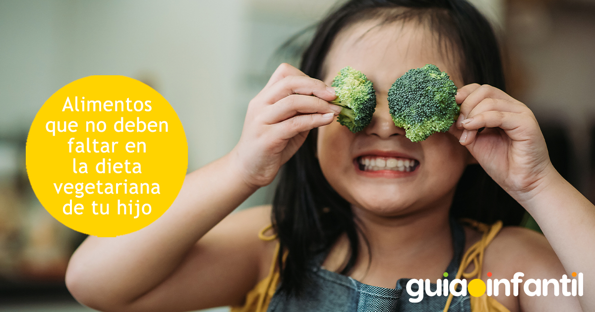 Alimentos en la dieta vegetariana de los niños