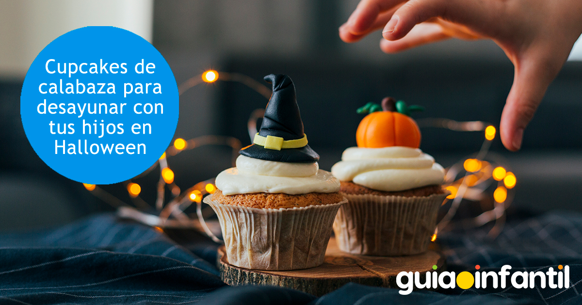 Cupcakes de Halloween para los niños