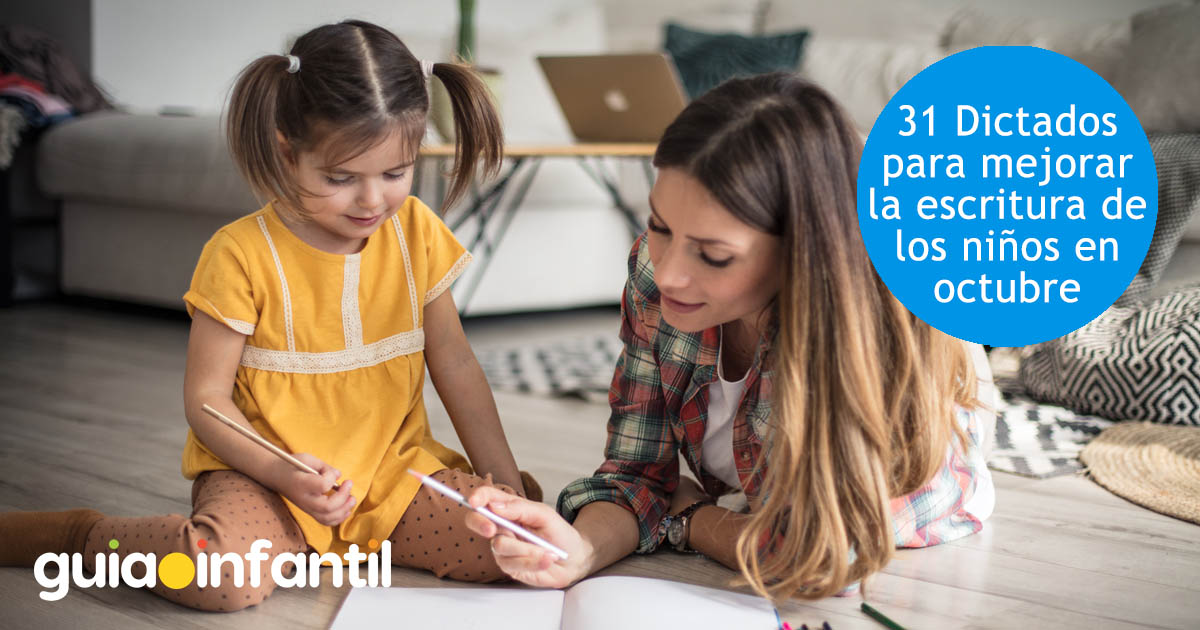 dictado de octubre para niños