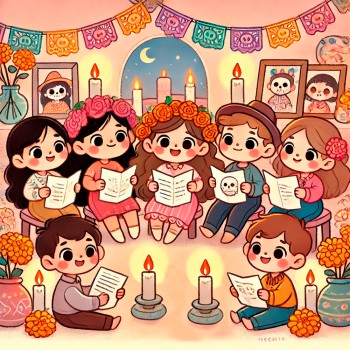 Poemas de Día de Muertos cortos para niños con tradición y significado