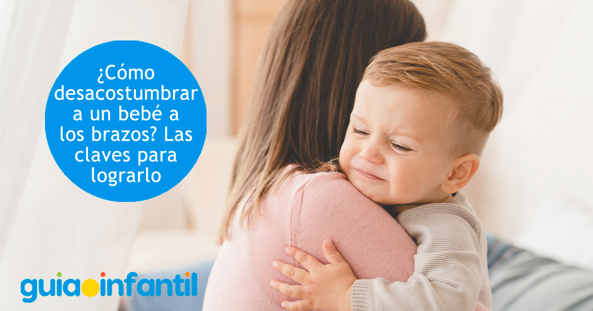 Bebé solo quiere andar en brazos