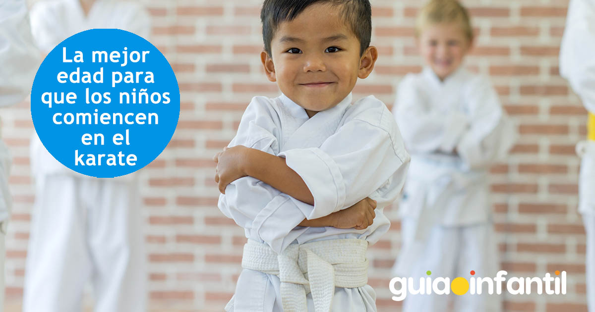 a que edad los niños pueden empezar en el karate