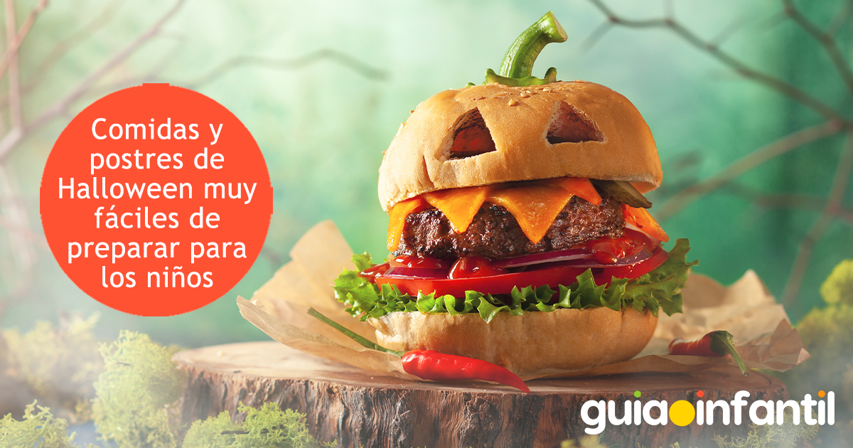 Comidas de Halloween para los niños