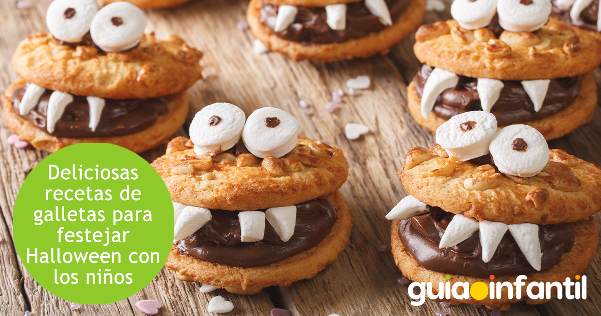 Galletas de Halloween para los niños