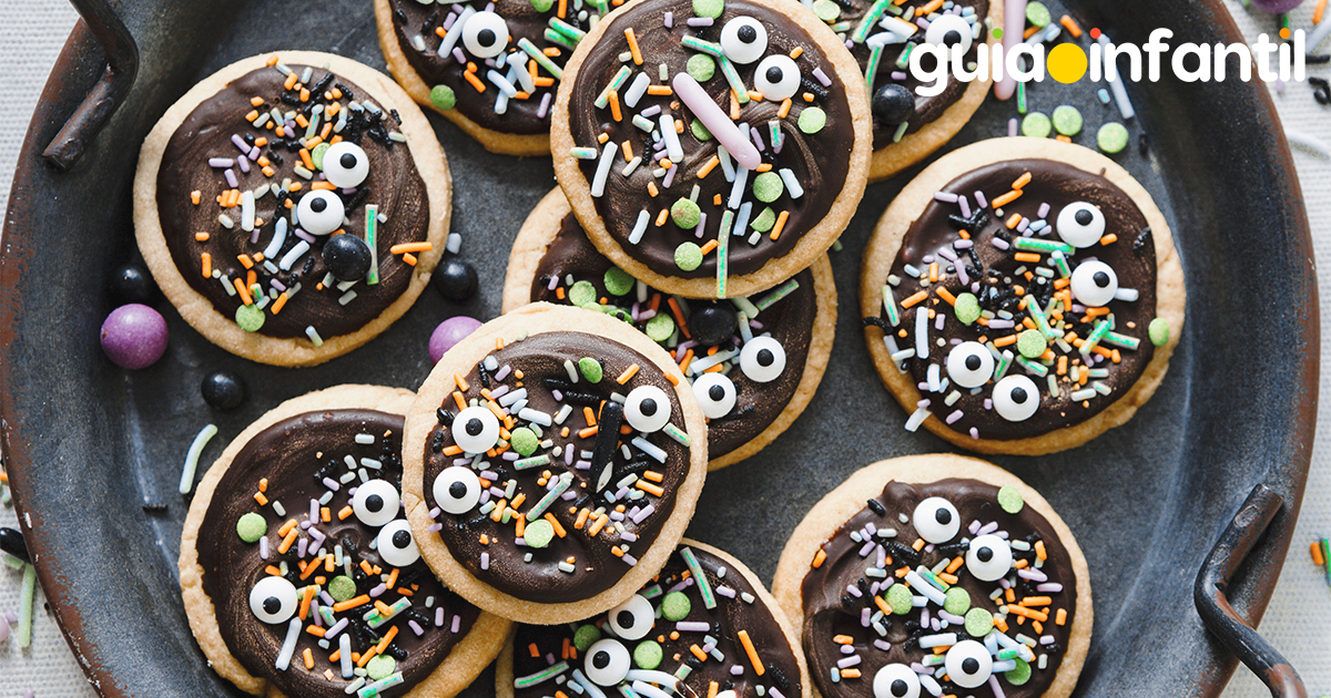 Galletas de jengibre de Halloween