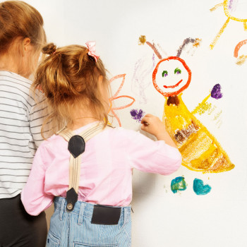 Primavera. Dibujos infantiles para colorear