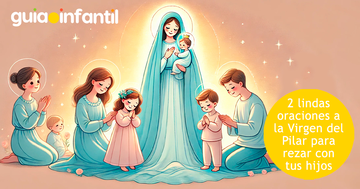 Oraciones a la Virgen del Pilar para niños
