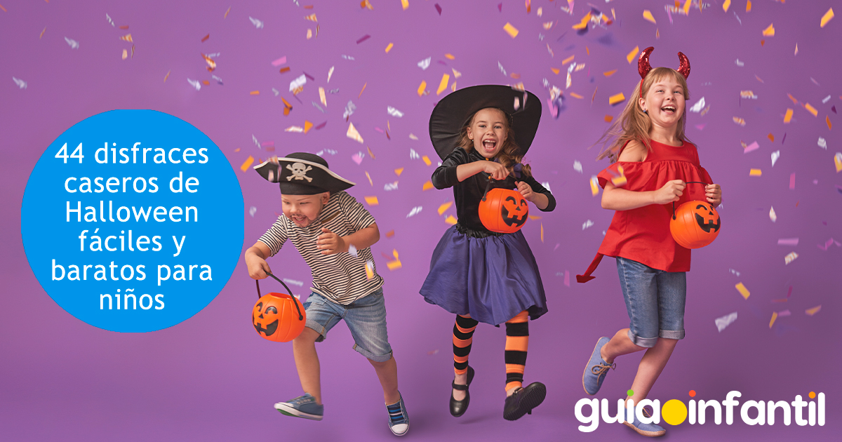 Disfraces de Halloween baratos para niños
