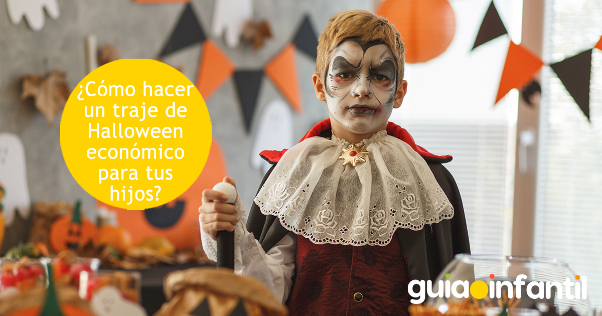 Trajes económicos de Halloween para niños
