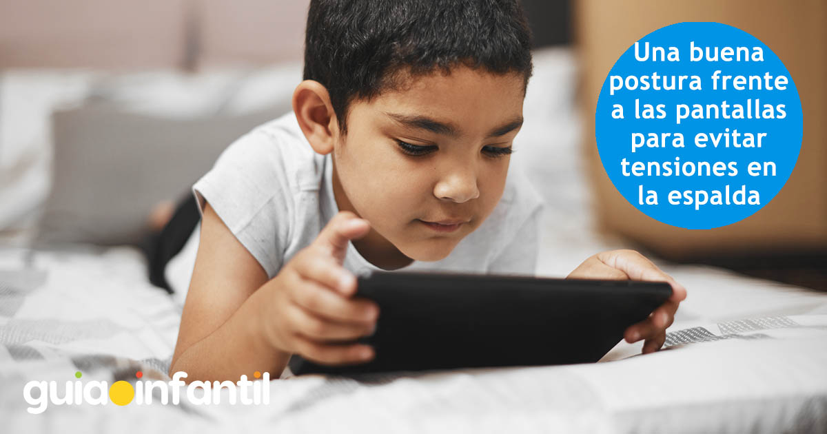 evitar mala postura frente a las pantallas