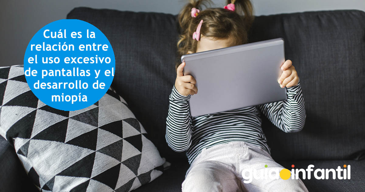 el uso de pantallas y la miopia