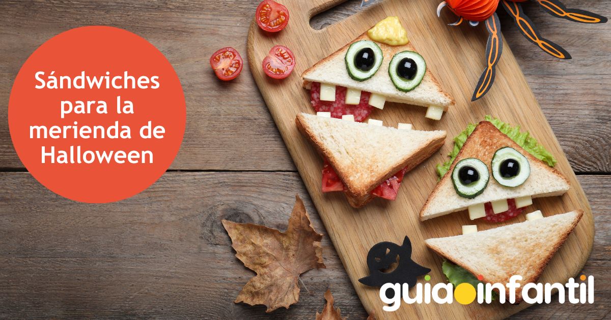 Recetas de sándwiches para Halloween