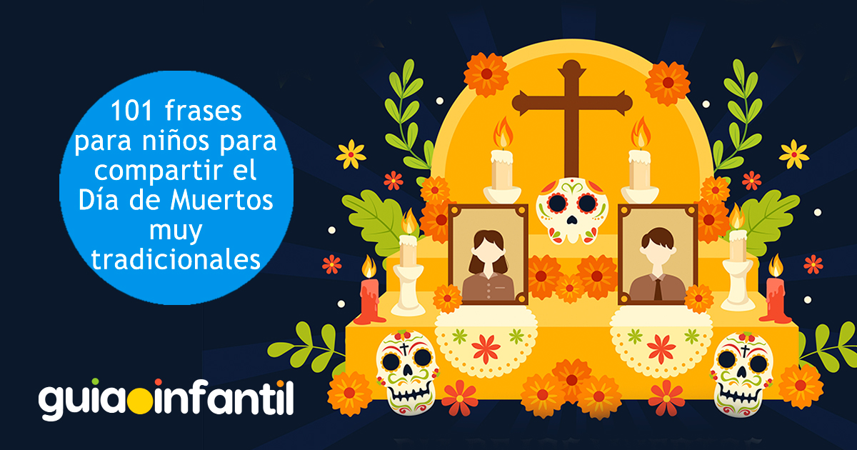 Frases por el Día de Muertos para niños