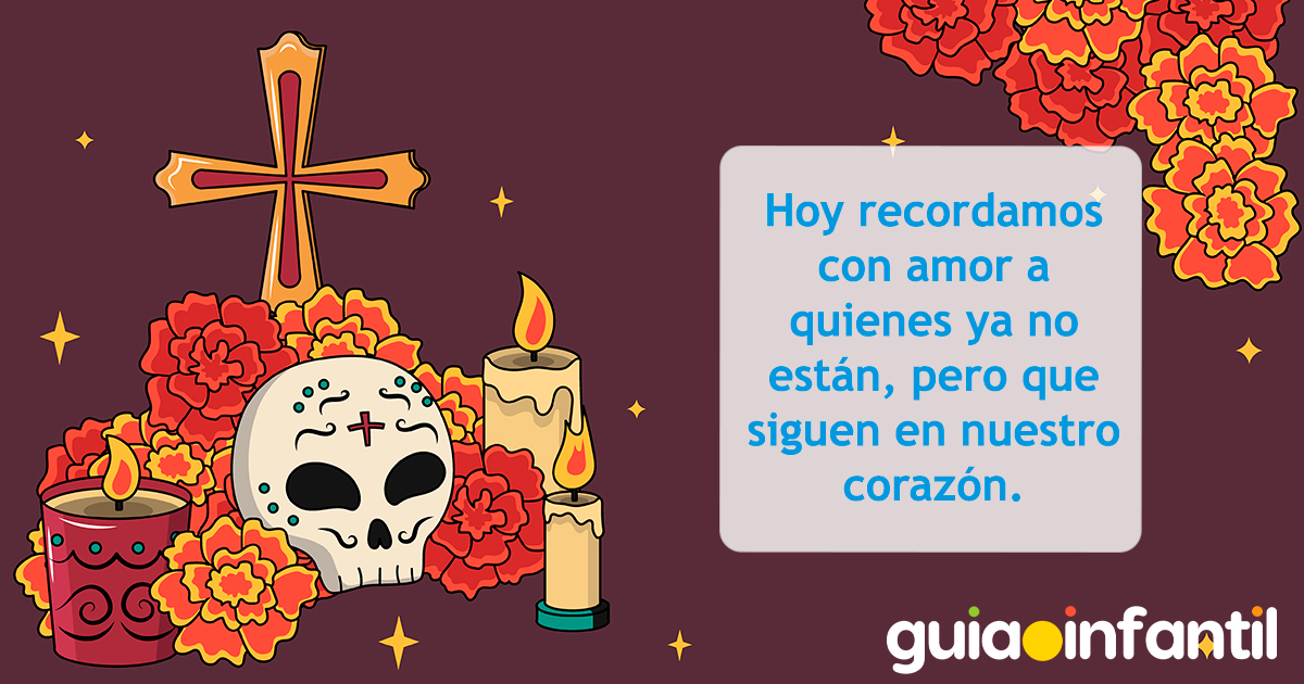 Frases por el Día de Muertos para niños
