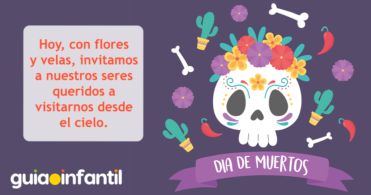 Mensajes de Día de Muertos para los niños