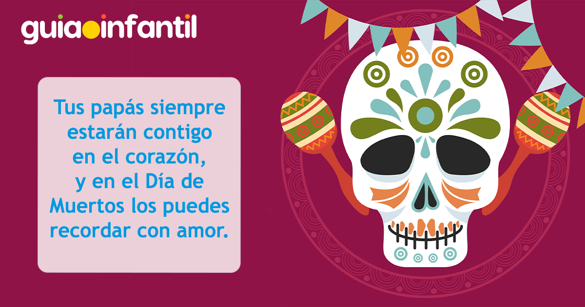 Dedicatorias por el Día de Muertos para niños