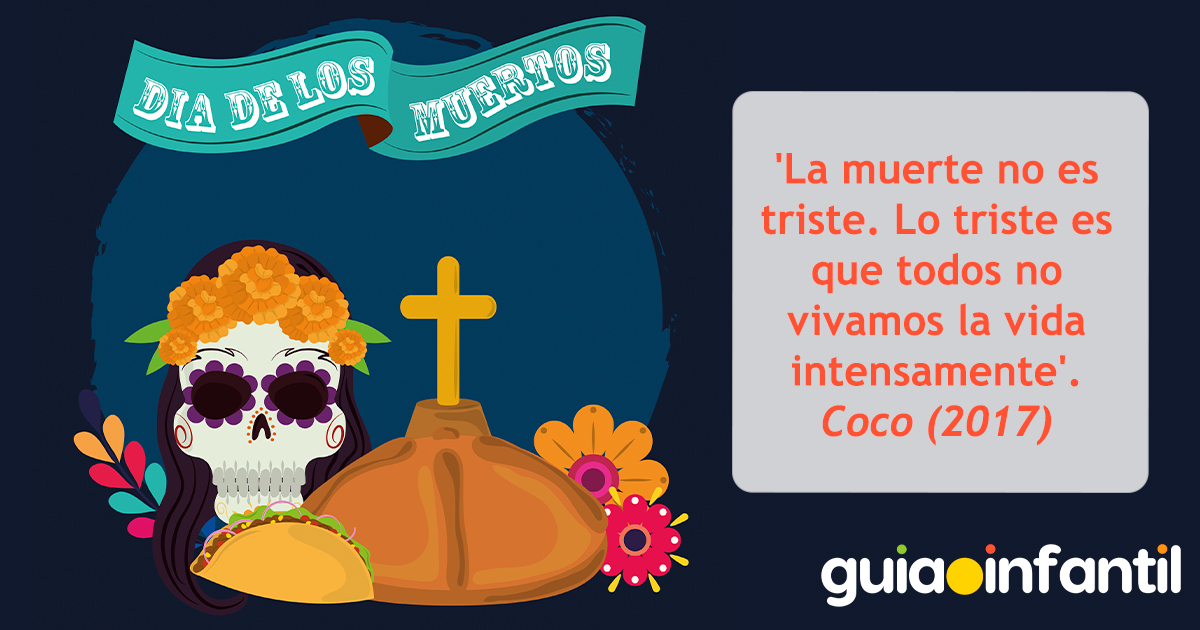 Mensajes por el Día de Muertos para niños