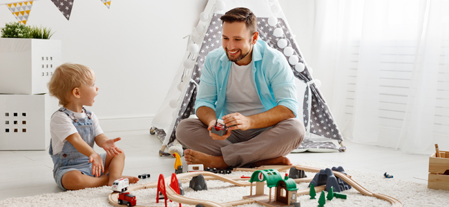 La importancia de jugar con tus hijos
