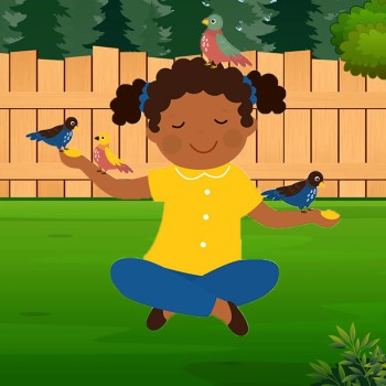 En el jardín de Nerea. Un cuento corto que habla de bondad a los niños