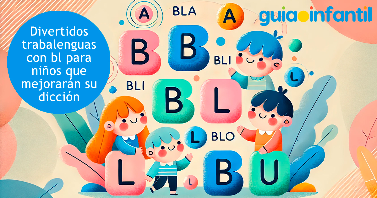 Trabalenguas con sílabas trabadas para niños