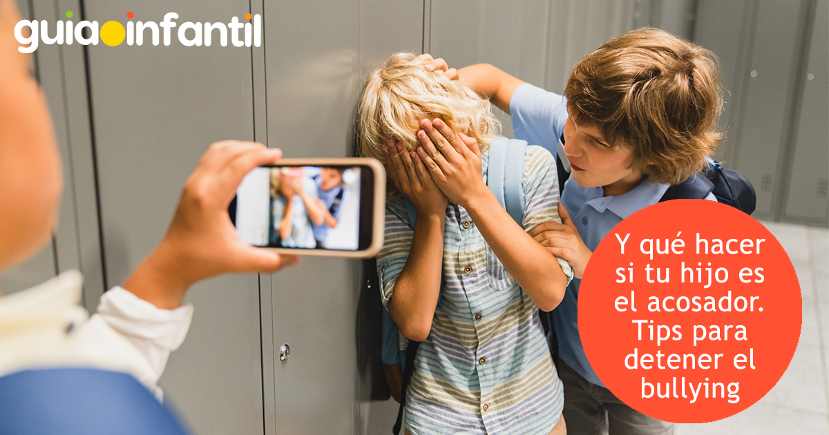 ¿Qué hacer si tu hijo es el bully?