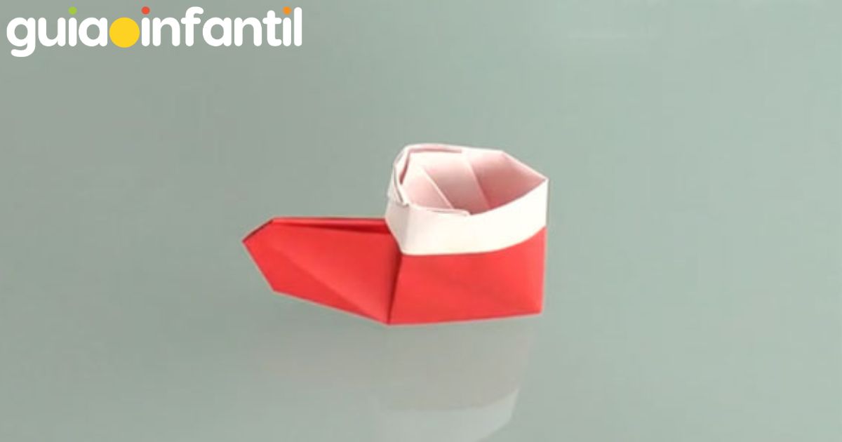 Figuras de origami para hacer con los niños en Navidad