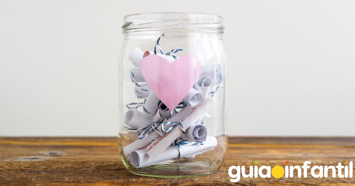 Cómo hacer un tarro de los buenos deseos para los niños