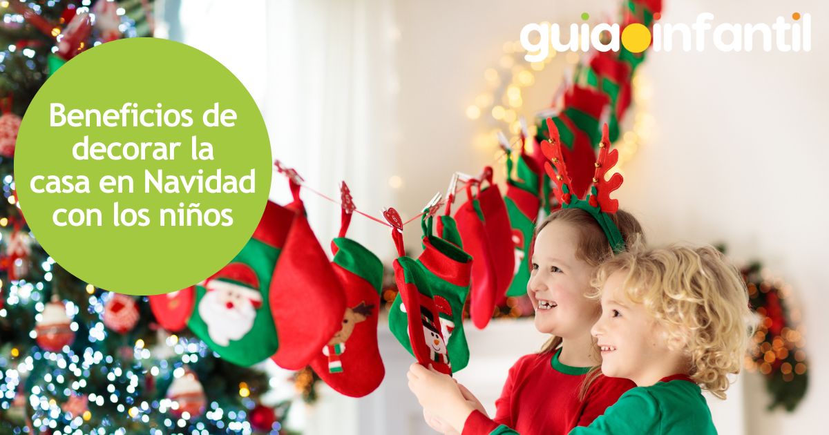 Beneficios de decorar la casa en Navidad con los niños