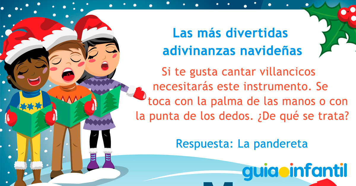 Acertijos navideños para los niños