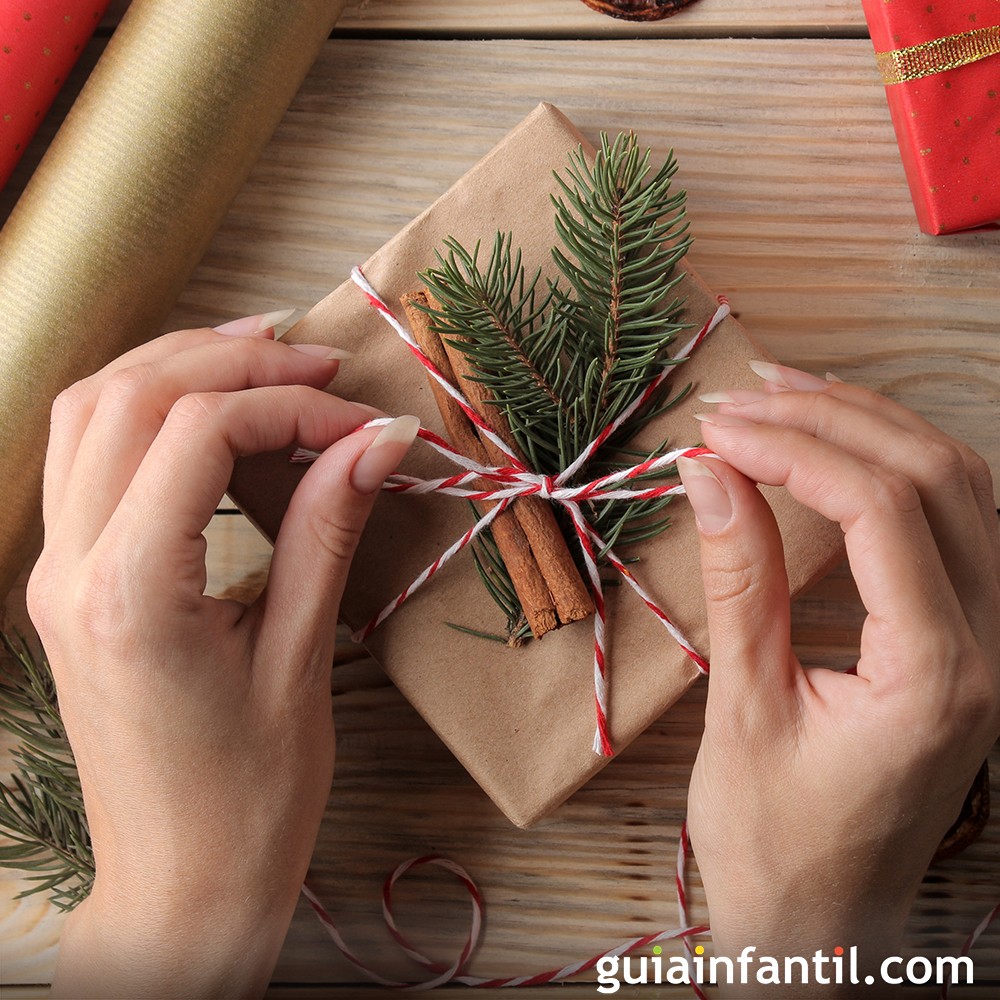 51 ideas creativas para envolver regalos de Navidad y Reyes de los niños, image size:1000x1000