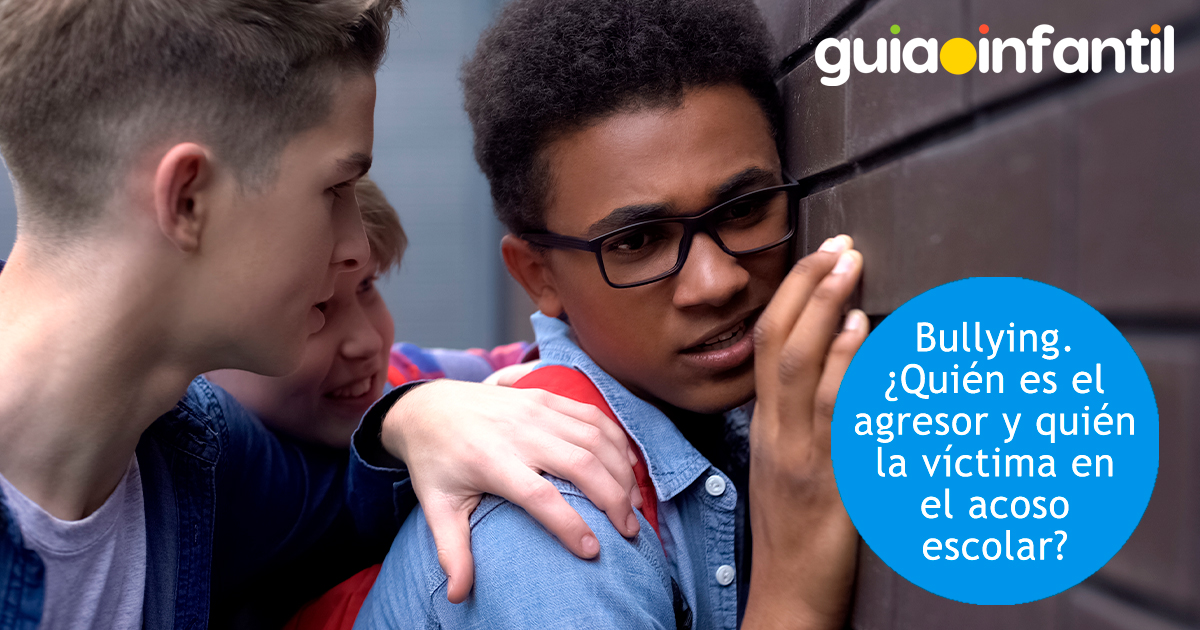 El agresor y la víctima de bullying