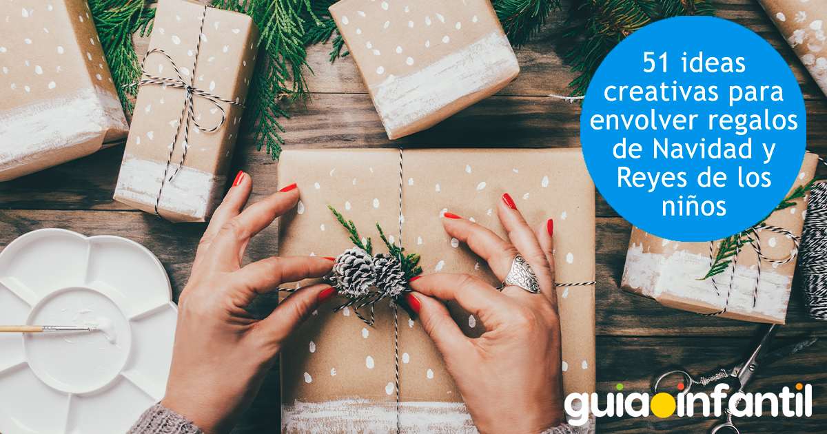Ideas para envolver los regalos de los niños