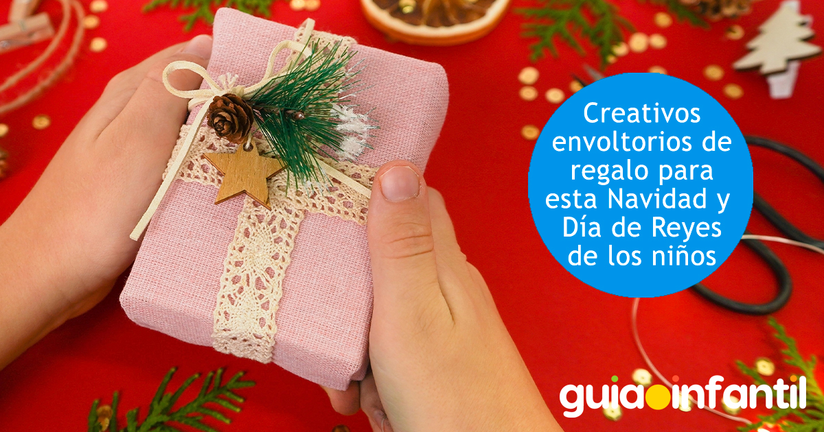 Creativos envoltorios para los niños