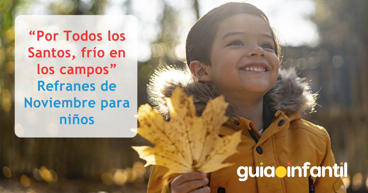 refrán de noviembre para niños