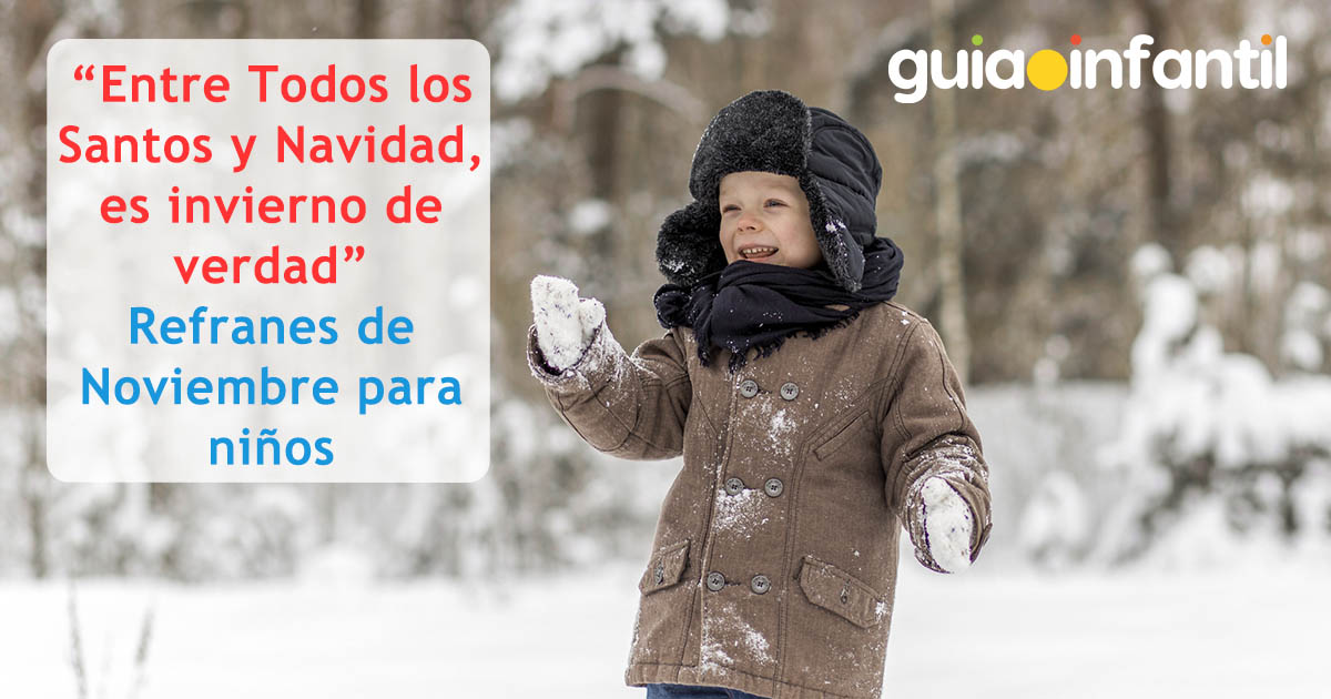 refranes de noviembre para niños
