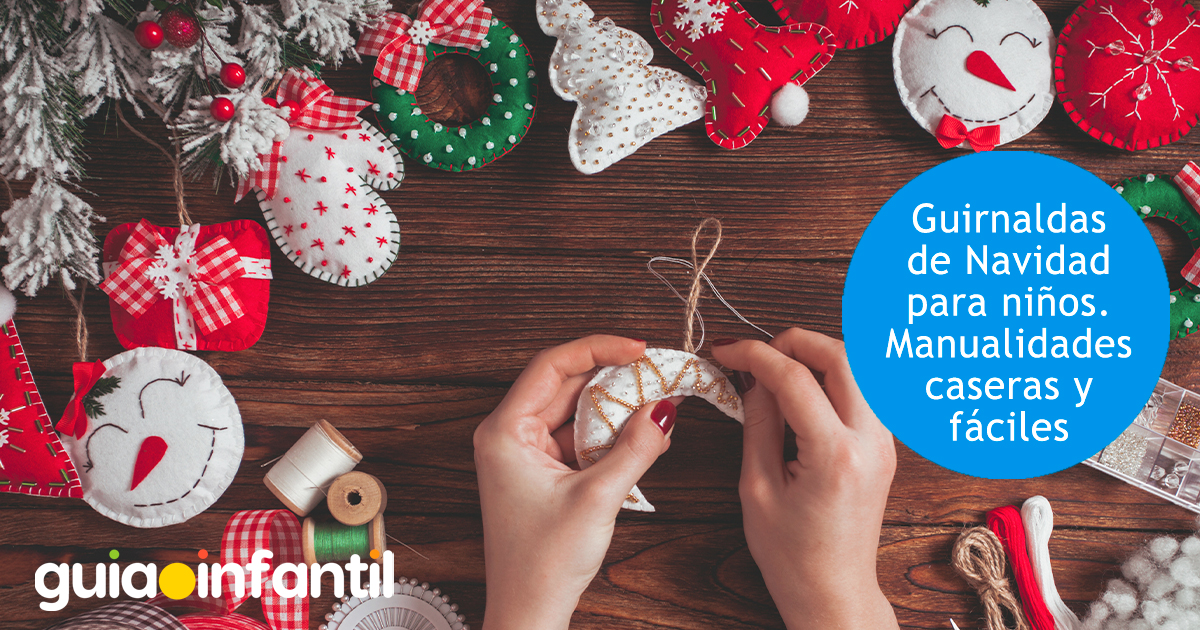 Guirnaldas de Navidad para los niños