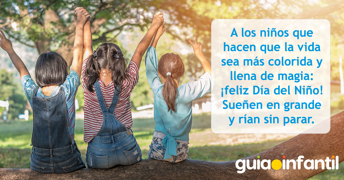 Frases para felicitar a los niños