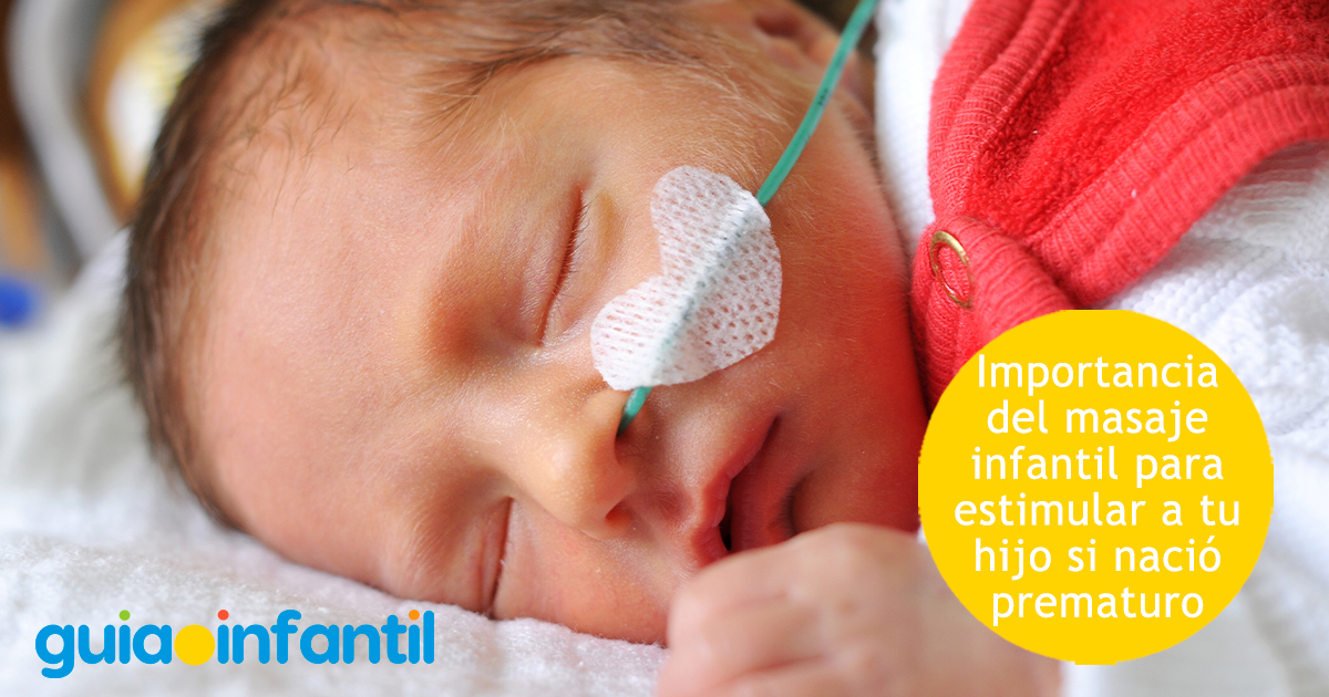 Importancia del masaje infantil para un prematuro