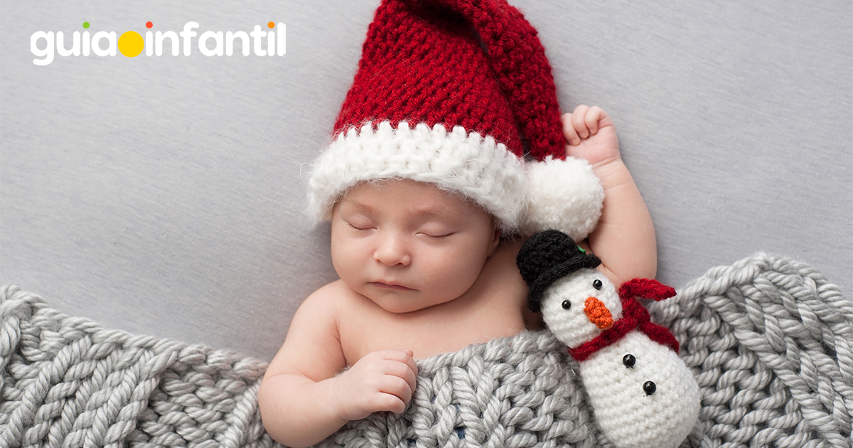 Opciones de fotos para bebés por Navidad