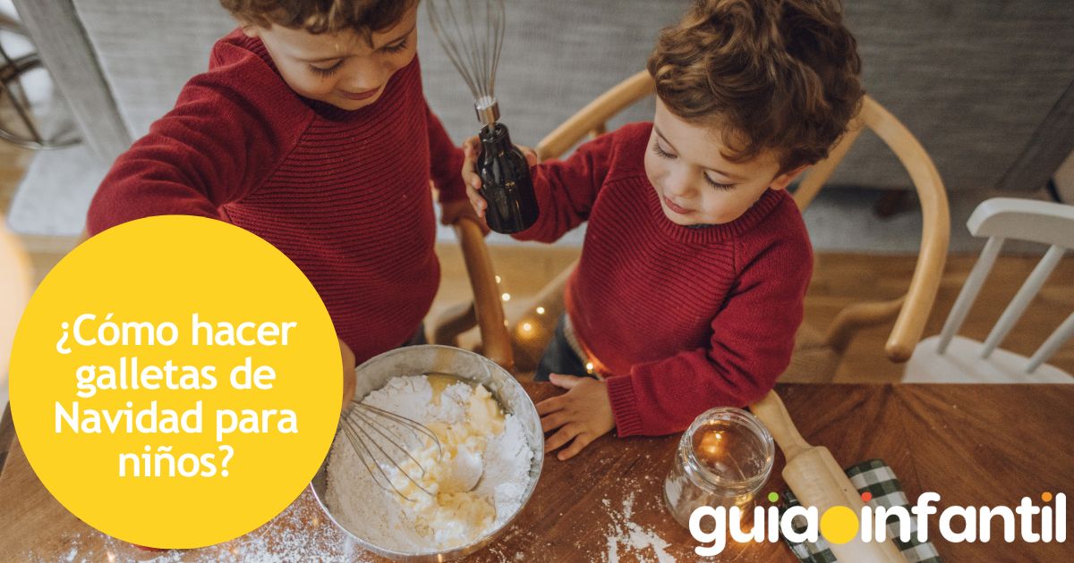 ¿Cómo hacer galletas de Navidad para niños?