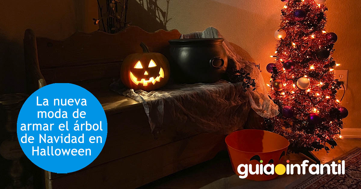 arbol de navidad de halloween