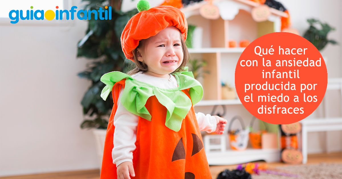 Ansiedad infantil por el miedo a disfrazarse
