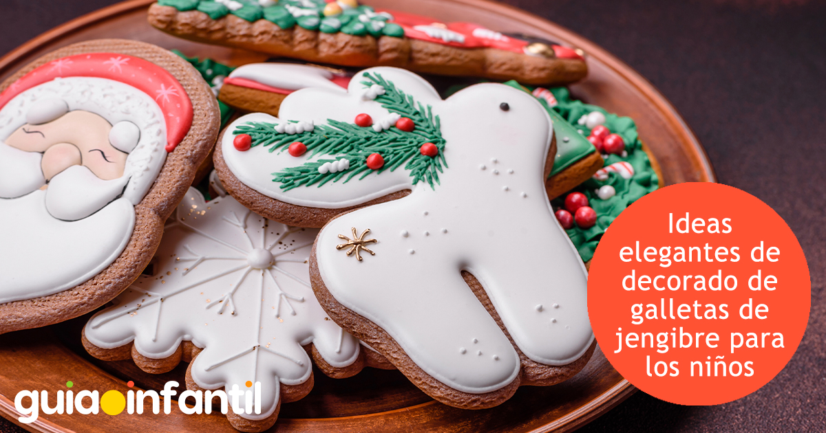 Galletas con decorado elegante
